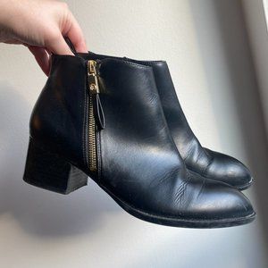 Calvin Klein Black Ankle Booties